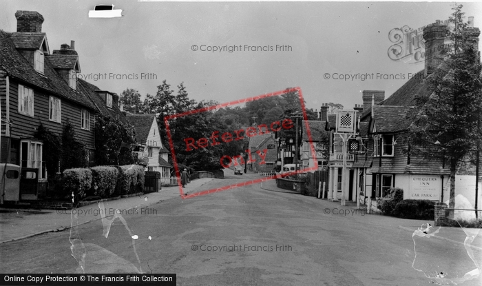Photo of Lamberhurst, Broadway And Bridge c.1955