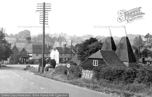 Photo of Lamberhurst, Hastings Road c.1955