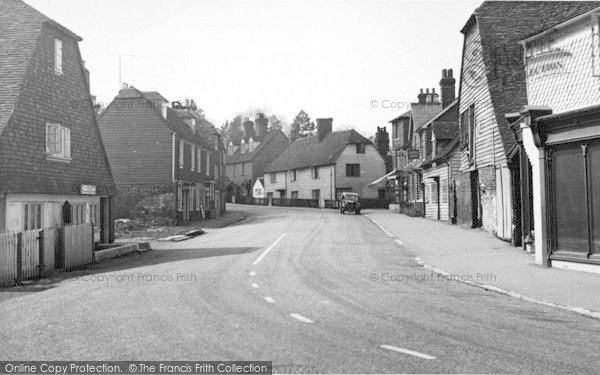 Photo of Lamberhurst, High Street c.1955