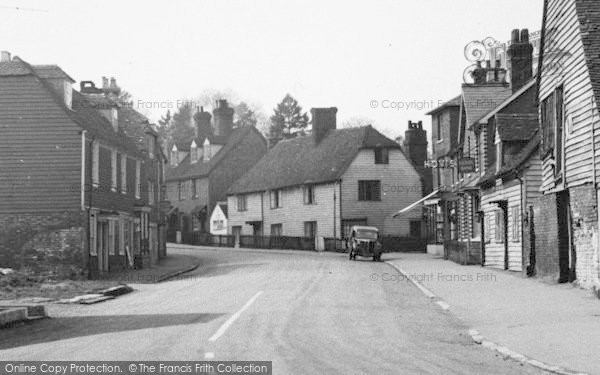 Photo of Lamberhurst, High Street c.1955