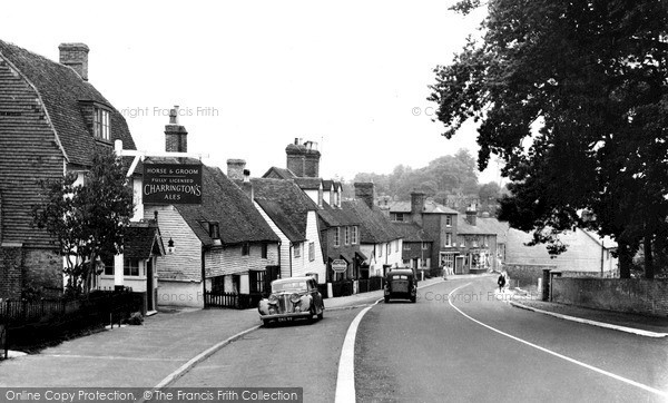 Photo of Lamberhurst, Old Hill  c.1955