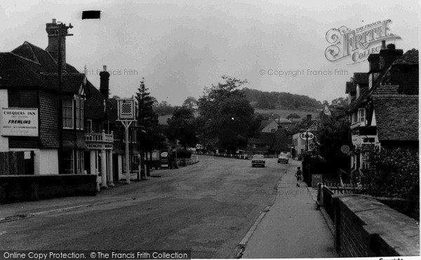 Photo of Lamberhurst, The Broadway From The Bridge c.1960