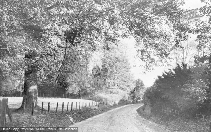 Photo of Lambourn, Big Lane c.1955