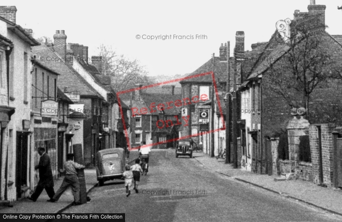 Photo of Lambourn, High Street c.1955