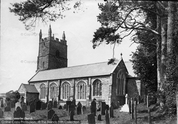 Photo of Lamerton, St Peter's Church 1890