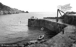 Lamorna Cove, And The Harbour c.1960, Lamorna