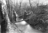 Lamorna Cove, Rustic Bridge 1903, Lamorna