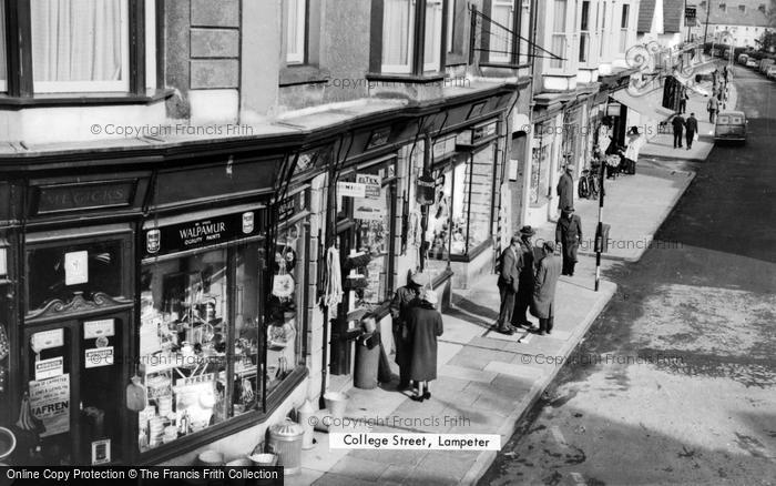 Photo of Lampeter, College Street c.1960