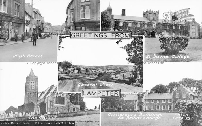 Photo of Lampeter, Composite c.1955