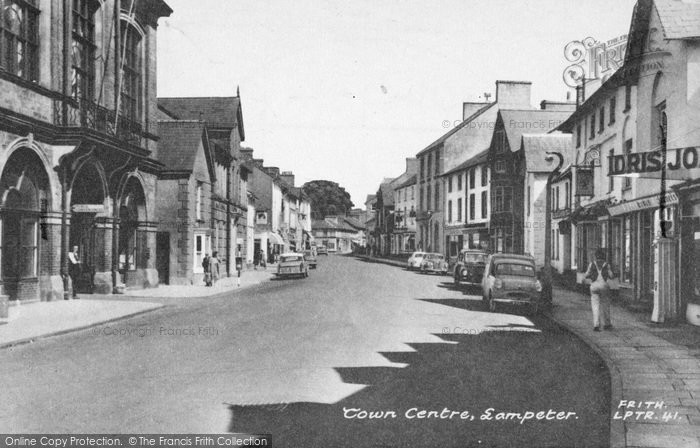 Photo of Lampeter, High Street c.1960