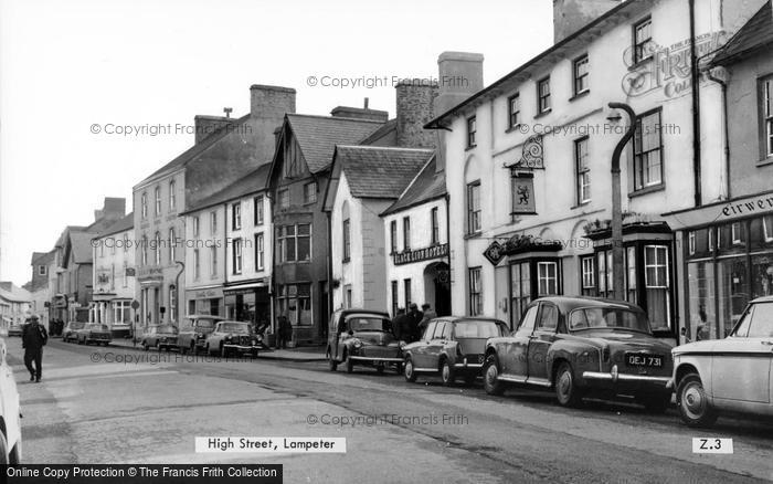 Photo of Lampeter, High Street c.1960