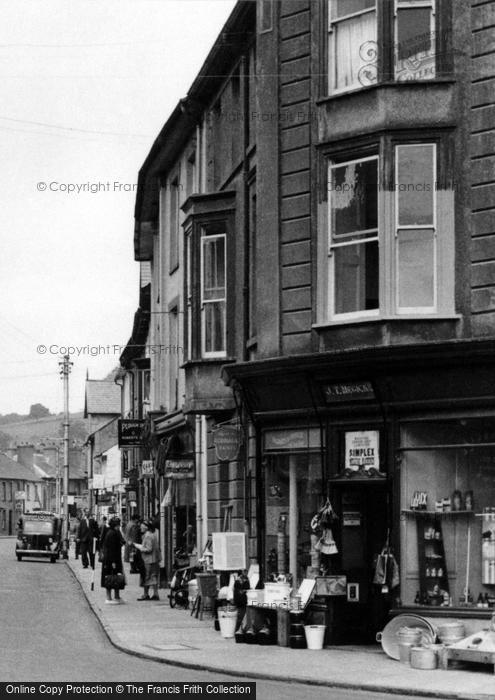 Photo of Lampeter, Shopping On High Street 1952