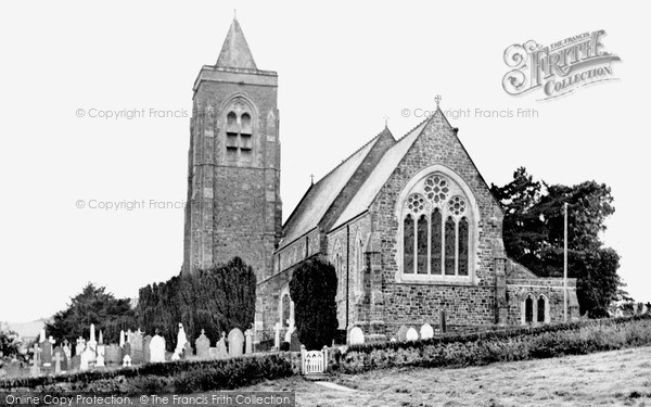 Photo of Lampeter, St Peter's Church c.1955