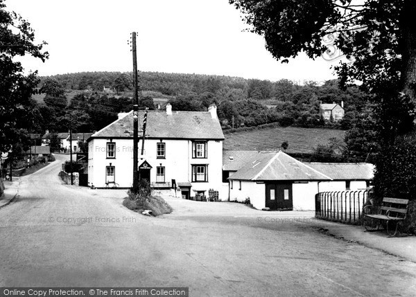 Photo of Lampeter, The Railway Hotel c.1955