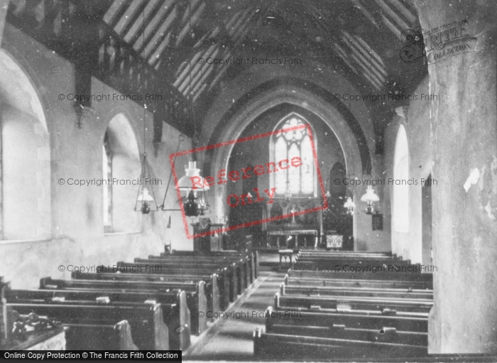 Photo of Lamphey, Church Of Ss Tyfai And Faith, Interior c.1955