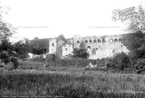 Photo of Lamphey, Palace Ruins 1890