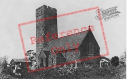 The Church Of St Tyfai And St Faith c.1955, Lamphey