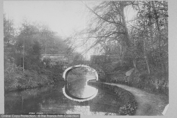 Photo of Lancaster, Broken Back Bridge  1896
