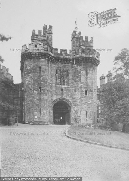 Photo of Lancaster, Castle, John O'gaunt's Gateway c.1955
