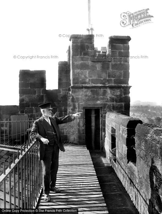 Photo of Lancaster, Castle Warden, John O'gaunt's Chair 1927