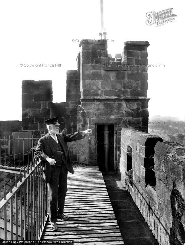 Lancaster, Castle Warden, John O'Gaunt's Chair 1927