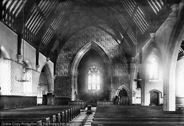 Photo of Lancaster, Christchurch Interior 1891