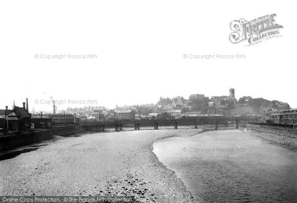 Photo of Lancaster, From Skerton Bridge 1891