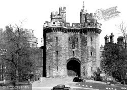 John O'gaunt's Gateway, The Castle c.1955, Lancaster