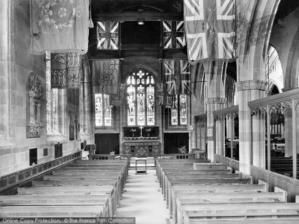 Photo of Lancaster, Parish Church, King's Own Memorial Chapel 1927