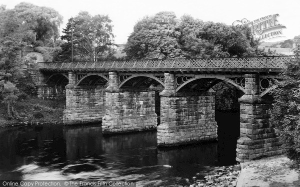 Photo of Lancaster, Penny Bridge c.1955