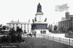 Queen Victoria Monument, Dalton Square 1912, Lancaster