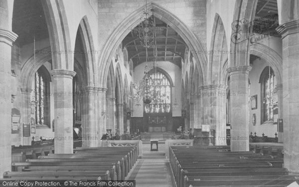 Photo of Lancaster, St Mary's Church Interior 1912