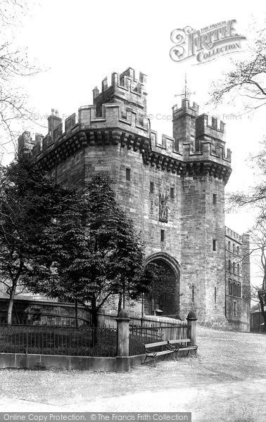 Photo of Lancaster, The Castle Gateway 1896