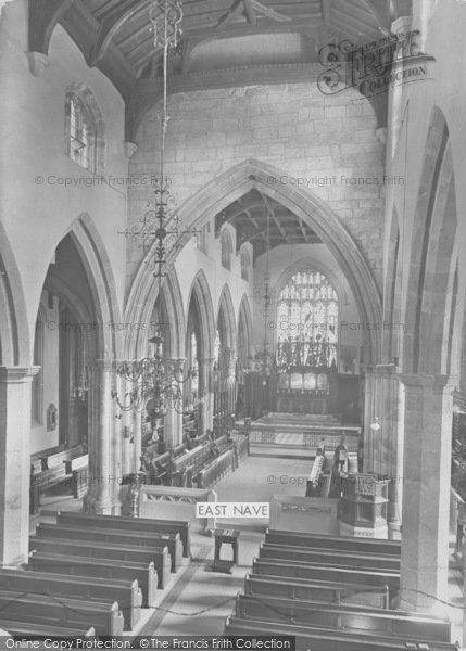 Photo of Lancaster, The Church, Nave East 1927