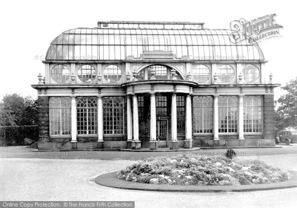 Photo of Lancaster, The Conservatory, Williamson Park c.1955