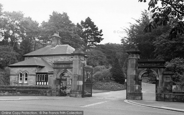 Photo of Lancaster, The Entrance To Williamson Park c.1955
