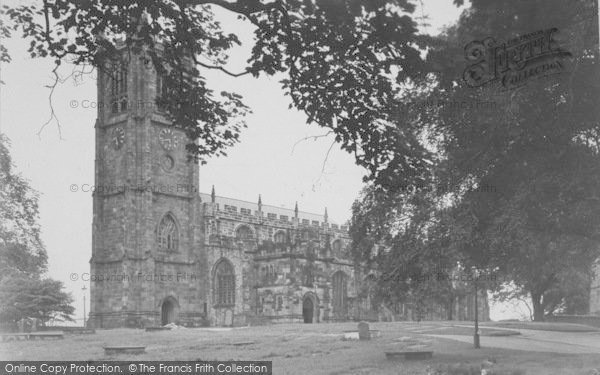 Photo of Lancaster, The Priory Church c.1955