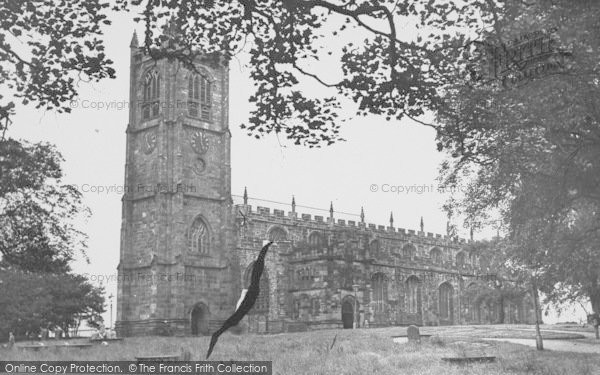 Photo of Lancaster, The Priory Church c.1955