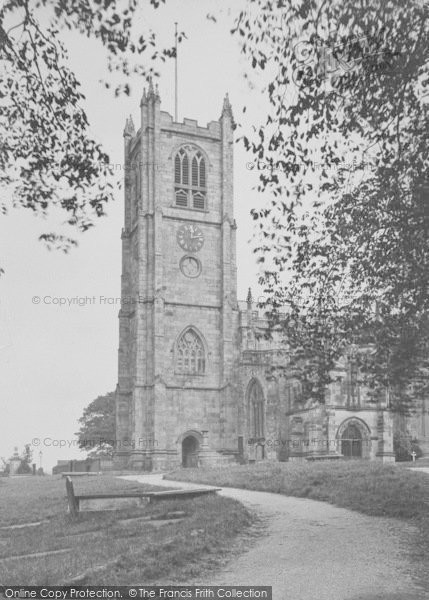 Photo of Lancaster, The Priory Church Tower 1927