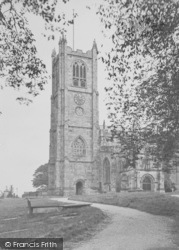 The Priory Church Tower 1927, Lancaster