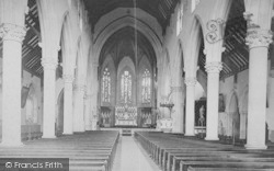 The Roman Catholic Church, Interior c.1885, Lancaster