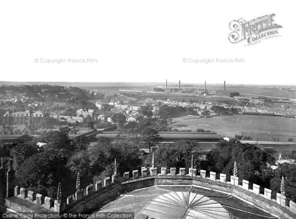 Photo of Lancaster, View From Castle 1927