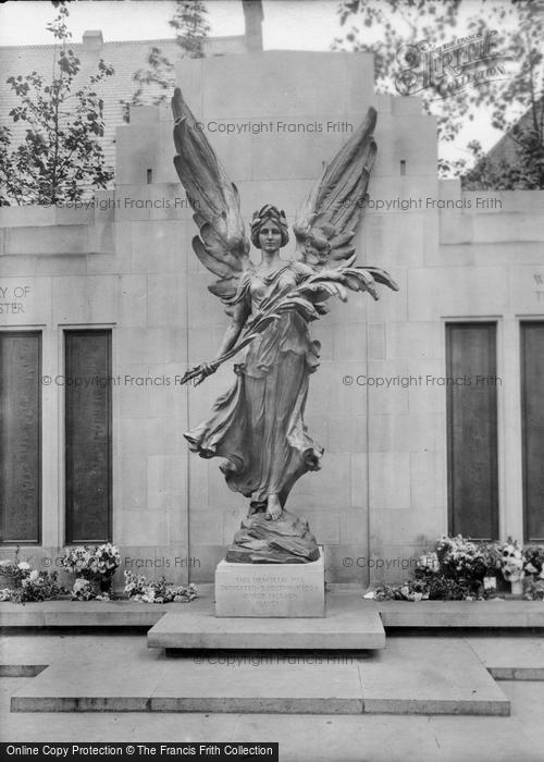 Photo of Lancaster, War Memorial 1925