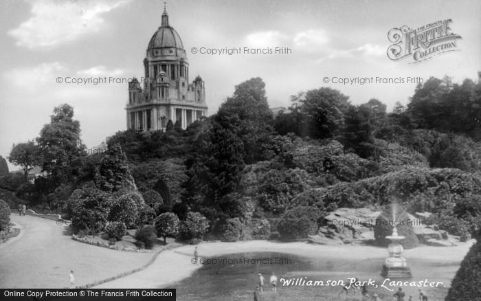 Photo of Lancaster, Williamson Park c.1939