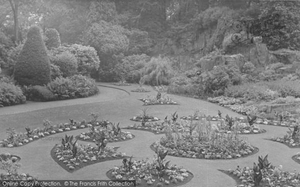Photo of Lancaster, Williamson Park, The Begonia Garden c.1955