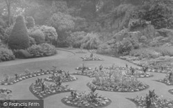 Williamson Park, The Begonia Garden c.1955, Lancaster
