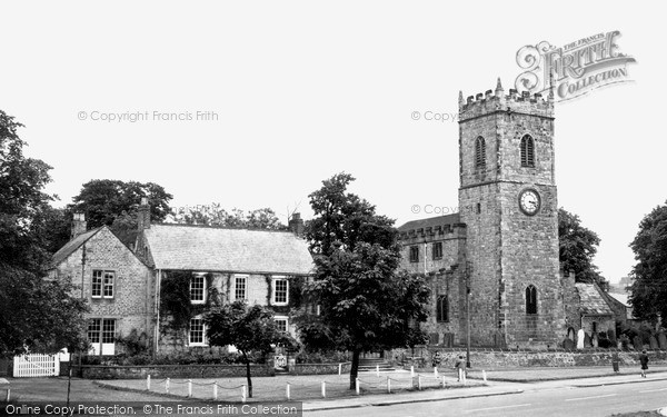 Photo of Lanchester, All Saints Parish Church c.1960
