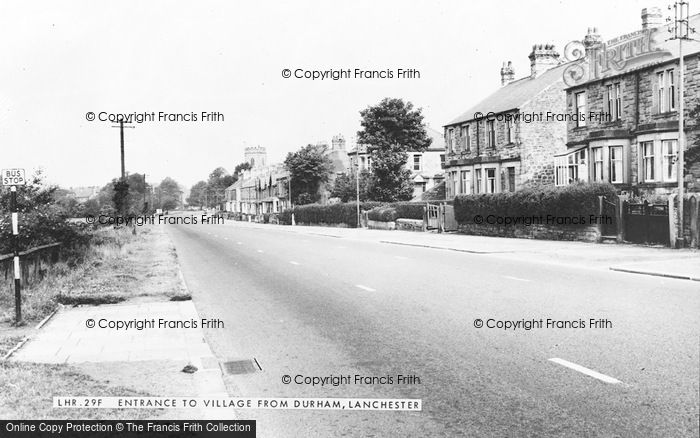 Photo of Lanchester, Entrance To Village From Durham c.1960