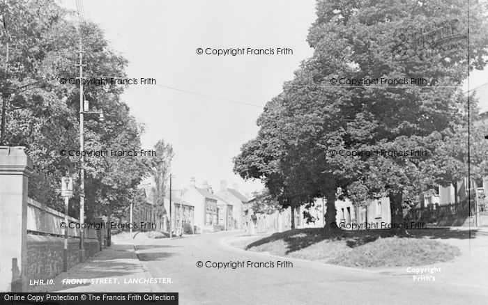 Photo of Lanchester, Front Street c.1955