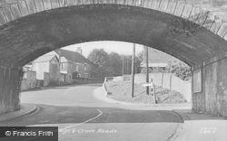 The Bridge And Cross Roads c.1955, Lanchester